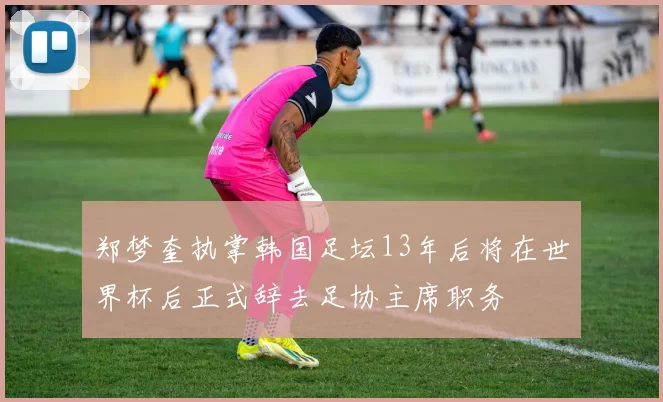 郑梦奎执掌韩国足坛13年后将在世界杯后正式辞去足协主席职务